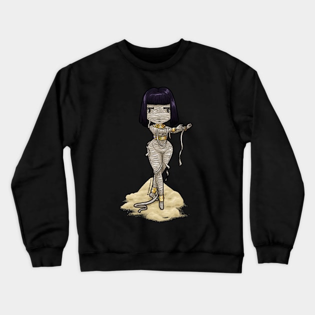 The Mummy Crewneck Sweatshirt by SpacebatDesigns 